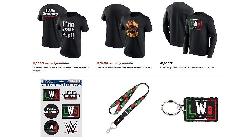 Eddie guerrero ropa